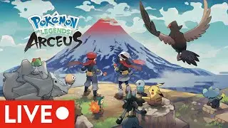 Playing Pokémon Legends Arceus! Shiny Hunt!!!