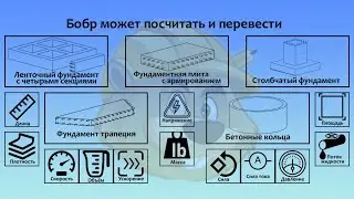 Умный Бобр - Строительный калькулятор