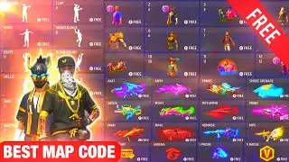 Best Craftland Map Code 💯😱🔥 | Craftland Map Code All Evo Gun Max And Bundle | FF Craftland Map Code