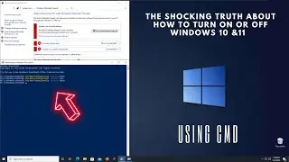 How to turn on or off windows 10 & 11 firewall using cmd