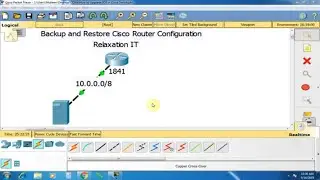 Backup and Restore Cisco Router Configuration - Part 67 | CCNA 200-125 Routing & Switching