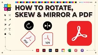 How to Rotate, Skew and Mirror Objects in Adobe Acrobat Pro