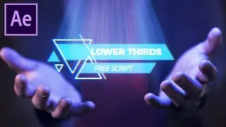 100% Free Lower Thirds Script - AFTER EFFECTS