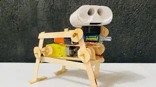 How to Make a walking ROBOT DIY