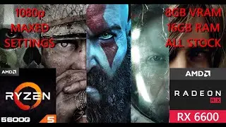 AMD Ryzen 5 5600G + RX6600 | 8GB VRAM | 16GB RAM | Test in 10 Games in 2023