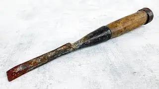 Restoration Old Soviet Chisel