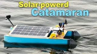 Solar Powered Autonomous Catamaran - Rudder testing