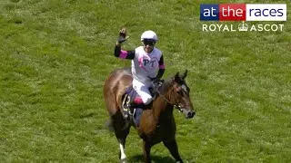 Frankie Dettori rides his 80th Royal Ascot winner!