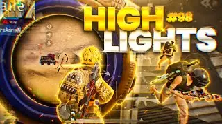 5 FINGERS + GYRO | HIGHLIGHTS #98 | PUBG MOBILE | IPHONE 15 PRO MAX
