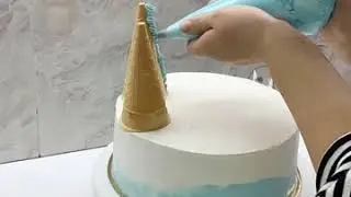 Торт Холодное сердце Эльза