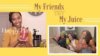 My Friends Try My Juice #4 🍊🫐🥒 It's an EXPERIENCE!