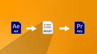 How to turn after effects Graphics Into a [MOGRT] for Premiere Pro|