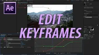 How to Edit Keyframes in Adobe After Effects CC (2017)