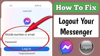 How to Log Out On Your Messenger-2024 | Logout Facebook Messenger [Best Tricks]