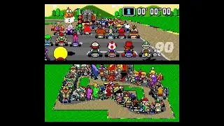 Super Mario Kart... with 101 players! (Fan-Made)