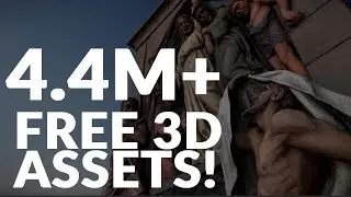 4.4 MILLION+ FREE 3D ASSETS!