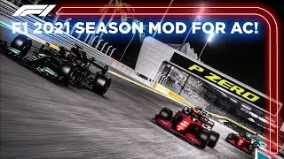 F1 2021 FREE MOD For Assetto Corsa! | Accurate Models, Realistic Sounds and More!