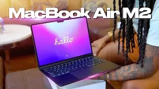 New M2 MacBook Air (2022)! Unboxing + First Impressions