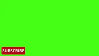 Green Screen Subscribe butten / WITHOUT COPYRIGHT FOOTAGE