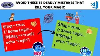 MAGIC happens when you fix these common Mistakes | php coding best practices | php coding tips trick