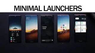 TOP/BEST MINIMAL ANDROID LAUNCHERS 2021/ TOP/BEST Android Apps -Minimal Launchers