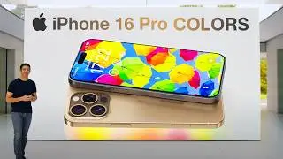 iPhone 16 Pro Max - HANDS-ON EVERY PRO COLOR LEAK!