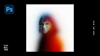 How to Create Blurry & Grainy Colorful Gradient for Cover Art Design - Photoshop Tutorials