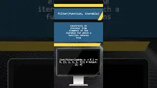Unlocking Python's filter() Function #pythonic #coding #phython #pythonprogramming #css #python