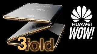 Huawei's Triple Foldable Phone - OFFICIAL FIRST LOOK!!
