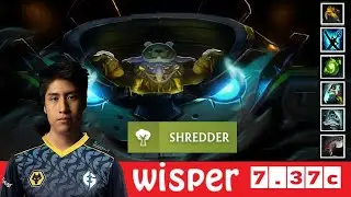 [DOTA 2] OG.Wisper the TIMBERSAW [OFFLANE] [7.37c]