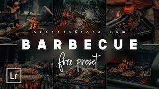 Dark Food Preset — Edit Food Photos in Lightroom | Dark Food Photography | Barbecue Presets