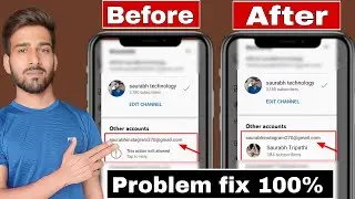 this action isn't allowed / this action isn't allowed youtube /suspend youTube channel ko wapas laye