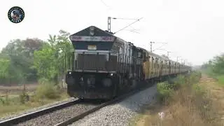 EMD Action with Kacheguda - Narkher Intercity Express at Kamareddi