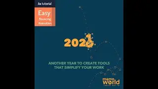 Easy Bouncing Animation in After Effects 2021