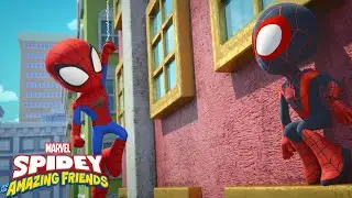 💥Power Practice | Marvel's Spidey and His Amazing Friends | Disney Kids