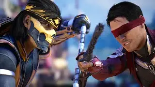 Takeda Meets His Cousin Kenshi | Takeda Vs Kenshi All Intro Dialogues - Mortal Kombat 1