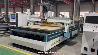 2000*4000mm Automatic Tools Changing SYNTEC ATC CNC Router with 8 Pcs Tools Changing