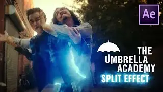 Umbrella Academy Spirit Split Effect | After Effects Tutorial