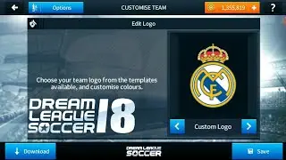 How To Import Real Madrid Logo and Kits In Dream league soccer 2018!!!