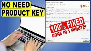 How to Activate Microsoft Office for Free! without Product Key