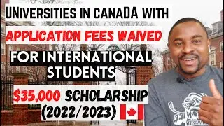 Application Fees Waived in Canada for 2023 Admissions | No Application Fees, IELTS, or GRE Required