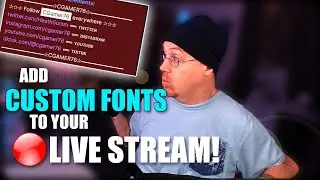 Enhance Your LIVESTREAM Commands with CUSTOM Fonts!