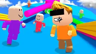 ROBLOX RAGDOLLS but its FALL GUYS..  (Ragdoll Royale)