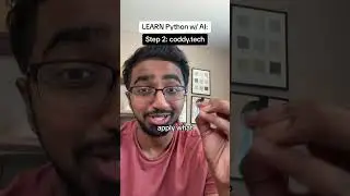 Learn Python FAST with AI (step by step beginner)