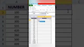 How to convert number into words in excel tips and tricks 