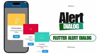 Alert Dialog in Flutter | custom alert dialog | alert dialog widgets | 