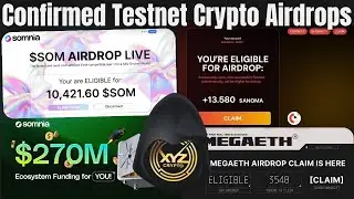 Confirmed Testnet Crypto Airdrop | Somnia | Incentiv | Free Airdrop | Crypto Airdrop XYZ Crypto