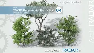 2D 3D Parametric Plants Volume 04