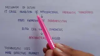 Ethambutol medicinal chemistry | structure of ethambutol | Mechanism of action | uses