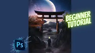 [ Photoshop Manipulation ] Japanese | Mountains | Photomanipulation | Full Tutorial 2023